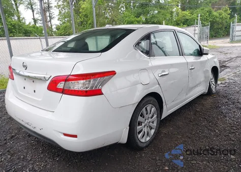 2015 Nissan Sentra Sv from USA, damaged, VIN 3N1AB7AP2FY313779